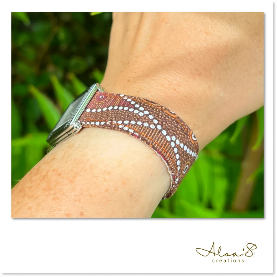 Bracelet lanière Africa