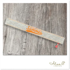 Bracelet lanière tissus personnalisé pour montre Poiray ou OJ Perrin