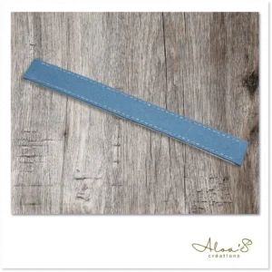 Bracelet lanière tissus personnalisable pour pour montre Poiray ou OJ Perrin