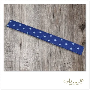 Bracelet lanière tissus pour montre Poiray ou OJ Perrin