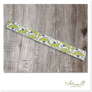 Bracelet lanière tissus pour montre Poiray ou OJ Perrin