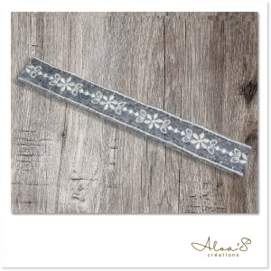 Bracelet lanière tissus pour montre Poiray ou OJ Perrin