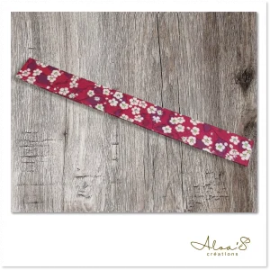 Bracelet lanière tissus pour montre Poiray ou OJ Perrin