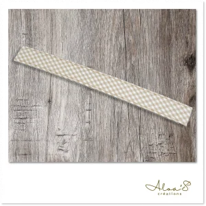 Bracelet lanière tissus pour montre Poiray ou OJ Perrin