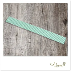 Bracelet lanière tissu à rayure pour montre Poiray ou OJ Perrin