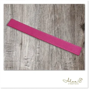 Bracelet de montre Poiray en satin gros grain
