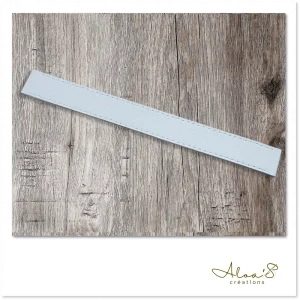 Bracelet lanière cuir pour montre Poiray ou OJ Perrin