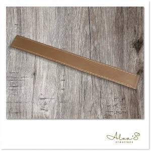 Bracelet lanière cuir pour montre Poiray ou OJ Perrin