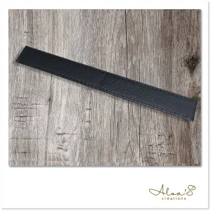 Bracelet lanière cuir pour montre Poiray ou OJ Perrin