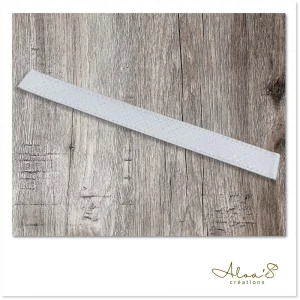 Bracelet lanière cuir pour montre Poiray ou OJ Perrin