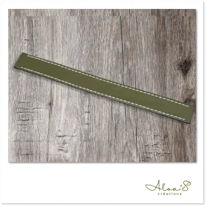 Bracelet lanière cuir pour montre Poiray ou OJ Perrin