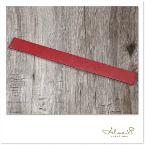 Bracelet lanière cuir pour montre Poiray ou OJ Perrin