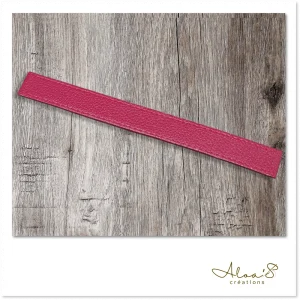 Bracelet lanière cuir pour montre Poiray ou OJ Perrin