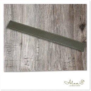 Bracelet lanière cuir pour montre Poiray ou OJ Perrin