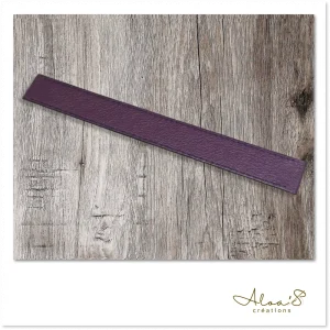 Bracelet lanière cuir pour montre Poiray ou OJ Perrin