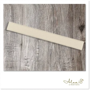 Bracelet lanière cuir pour montre Poiray ou OJ Perrin