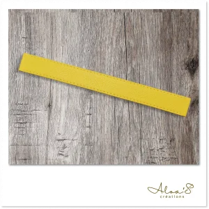 Bracelet lanière cuir pour montre Poiray ou OJ Perrin