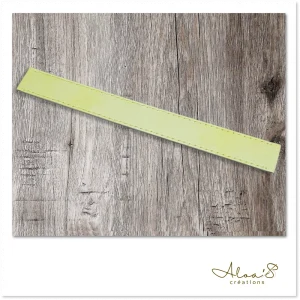 Bracelet lanière cuir pour montre Poiray ou OJ Perrin