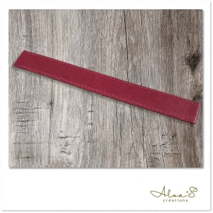 Bracelet lanière cuir pour montre Poiray ou OJ Perrin