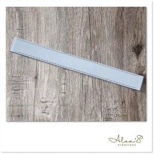 Bracelet lanière cuir pour montre Poiray ou OJ Perrin