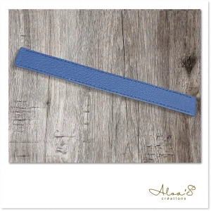 Bracelet lanière cuir pour montre Poiray ou OJ Perrin