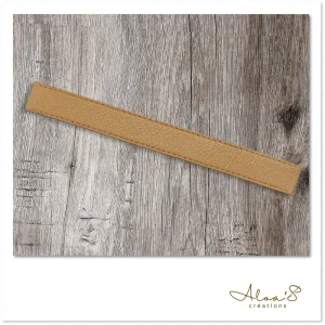 Bracelet lanière cuir pour montre Poiray ou OJ Perrin