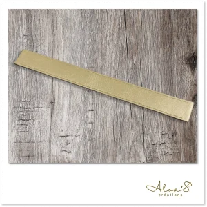 Bracelet lanière cuir pour montre Poiray ou OJ Perrin