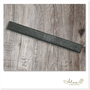 Bracelet lanière cuir pour montre Poiray ou OJ Perrin