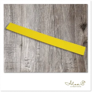 Bracelet lanière cuir pour montre Poiray ou OJ Perrin