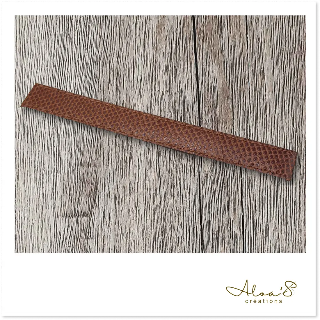 Bracelet lanière karung pour montre Poiray ou OJ Perrin