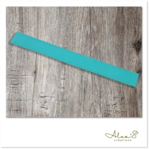 Bracelet lanière cuir bleu pour montre Poiray ou OJ Perrin