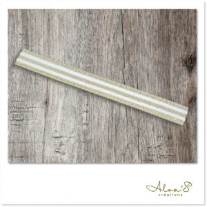 Bracelet lanière tissus pour montre Poiray ou OJ Perrin