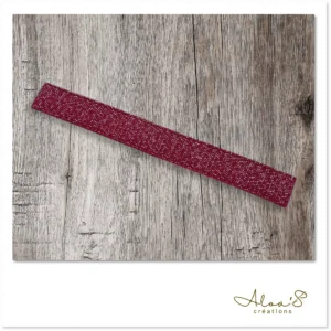 Bracelet lanière tissus pour montre Poiray ou OJ Perrin