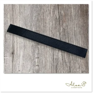 Bracelet lanière cuir brun pour montre Poiray ou OJ Perrin
