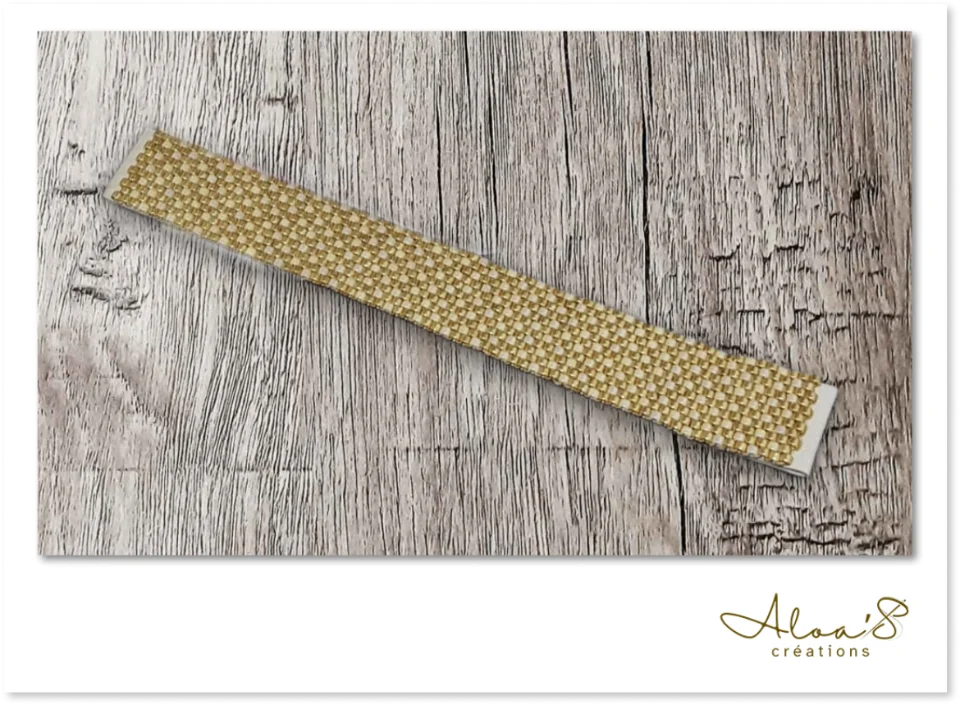 Bracelet de montre personnalisé en perles pour montre Poiray ou OJ Perrin