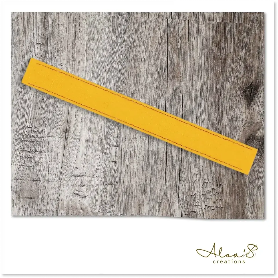 Bracelet lanière tissus personnalisable pour montre Poiray ou OJ Perrin