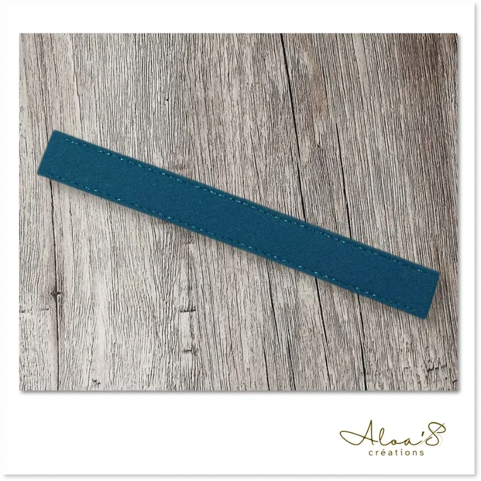 Bracelet lanière tissus personnalisable pour montre Poiray ou OJ Perrin