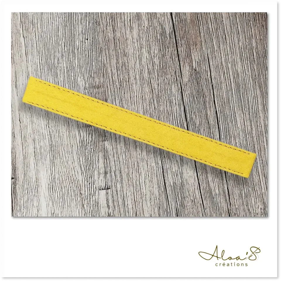 Bracelet lanière tissus personnalisable pour montre Poiray ou OJ Perrin