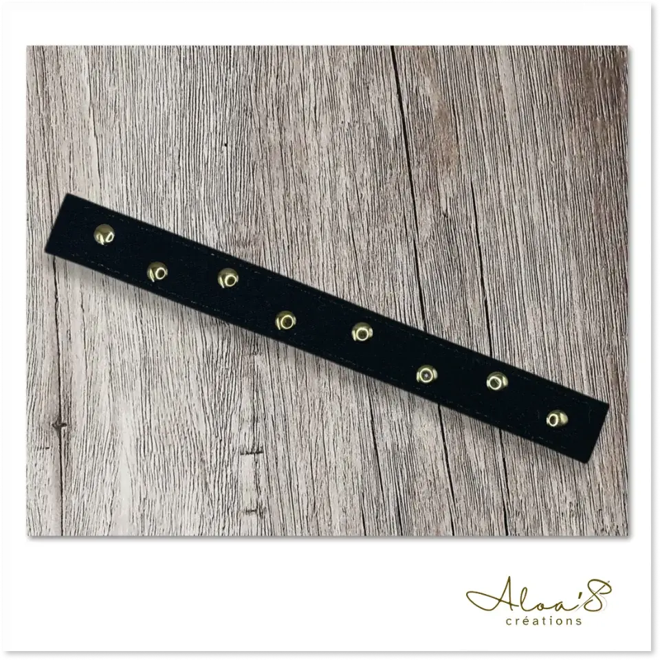 Bracelet lanière tissus personnalisable pour montre Poiray ou OJ Perrin