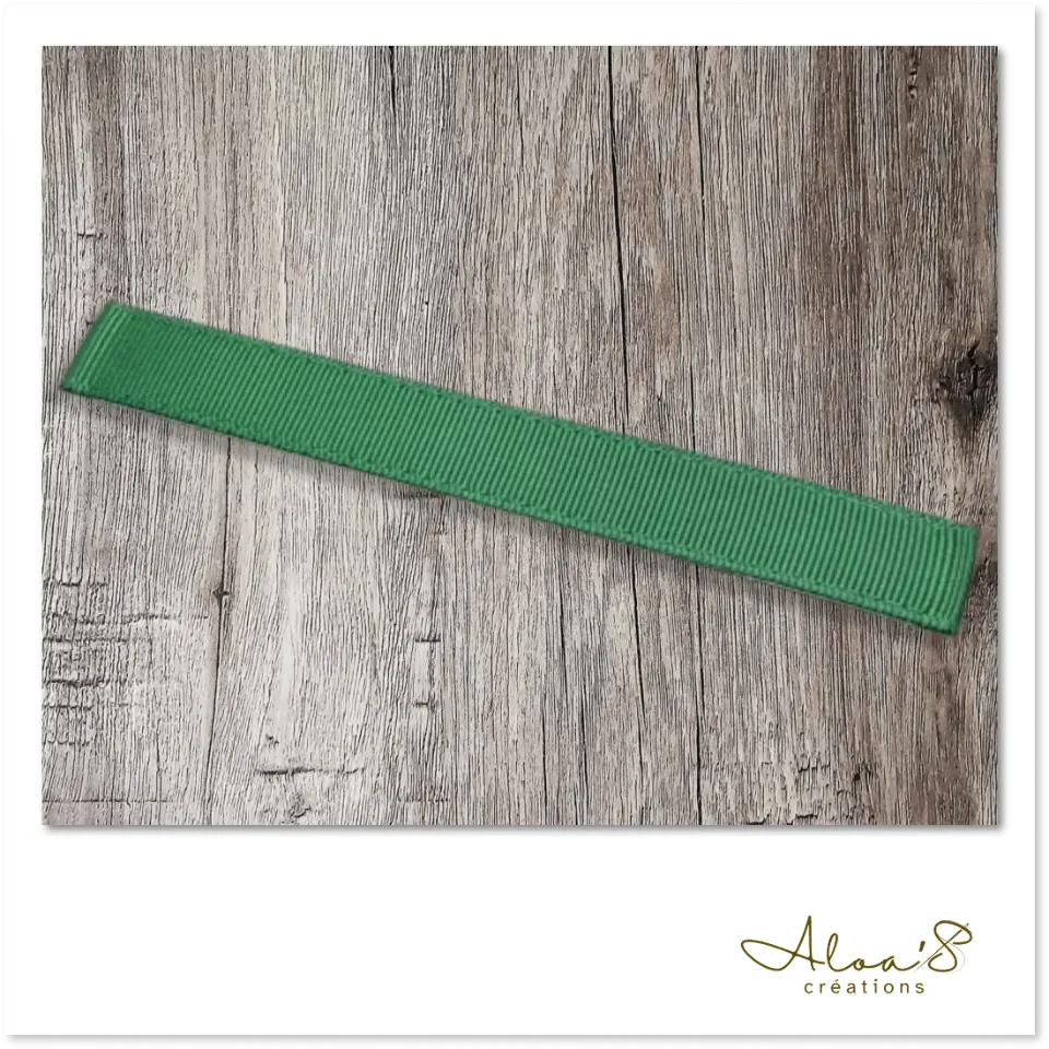 Bracelet de montre Poiray en satin gros grain
