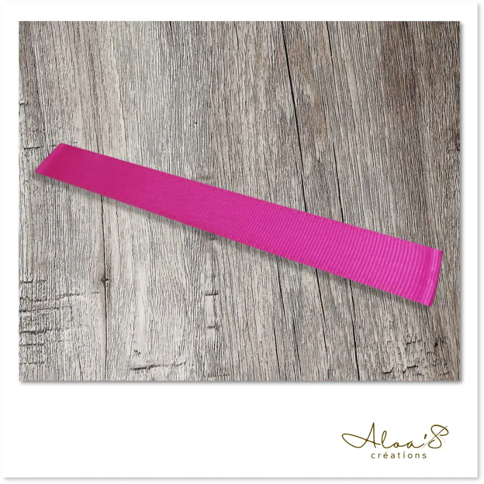 Bracelet de montre Poiray en satin gros grain