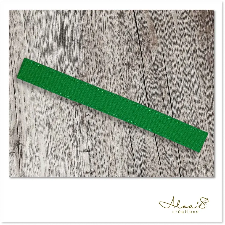 Bracelet lanière tissus personnalisable pour montre Poiray ou OJ Perrin