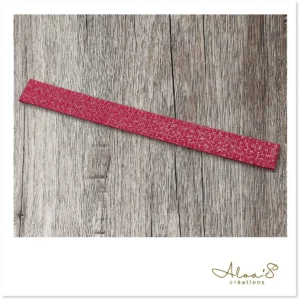 Bracelet lanière tissus pour montre Poiray ou OJ Perrin