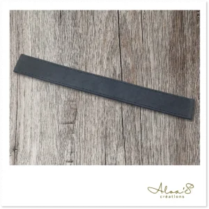Bracelet lanière cuir pour montre Poiray ou OJ Perrin