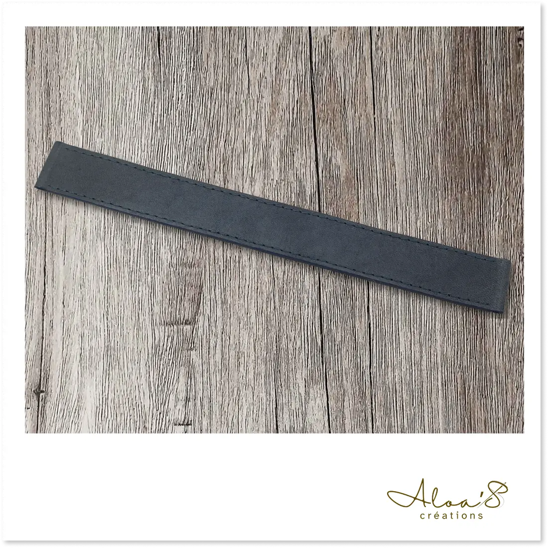 Bracelet lanière cuir pour montre Poiray ou OJ Perrin