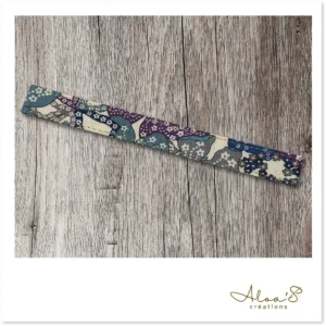 Bracelet lanière tissu imprimé liberty pour montre Poiray ou OJ Perrin