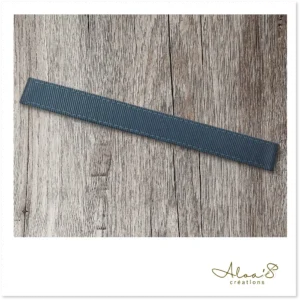 Bracelet lanière tissu satiné pour montre Poiray ou OJ Perrin
